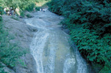 カムイワッカ湯の滝