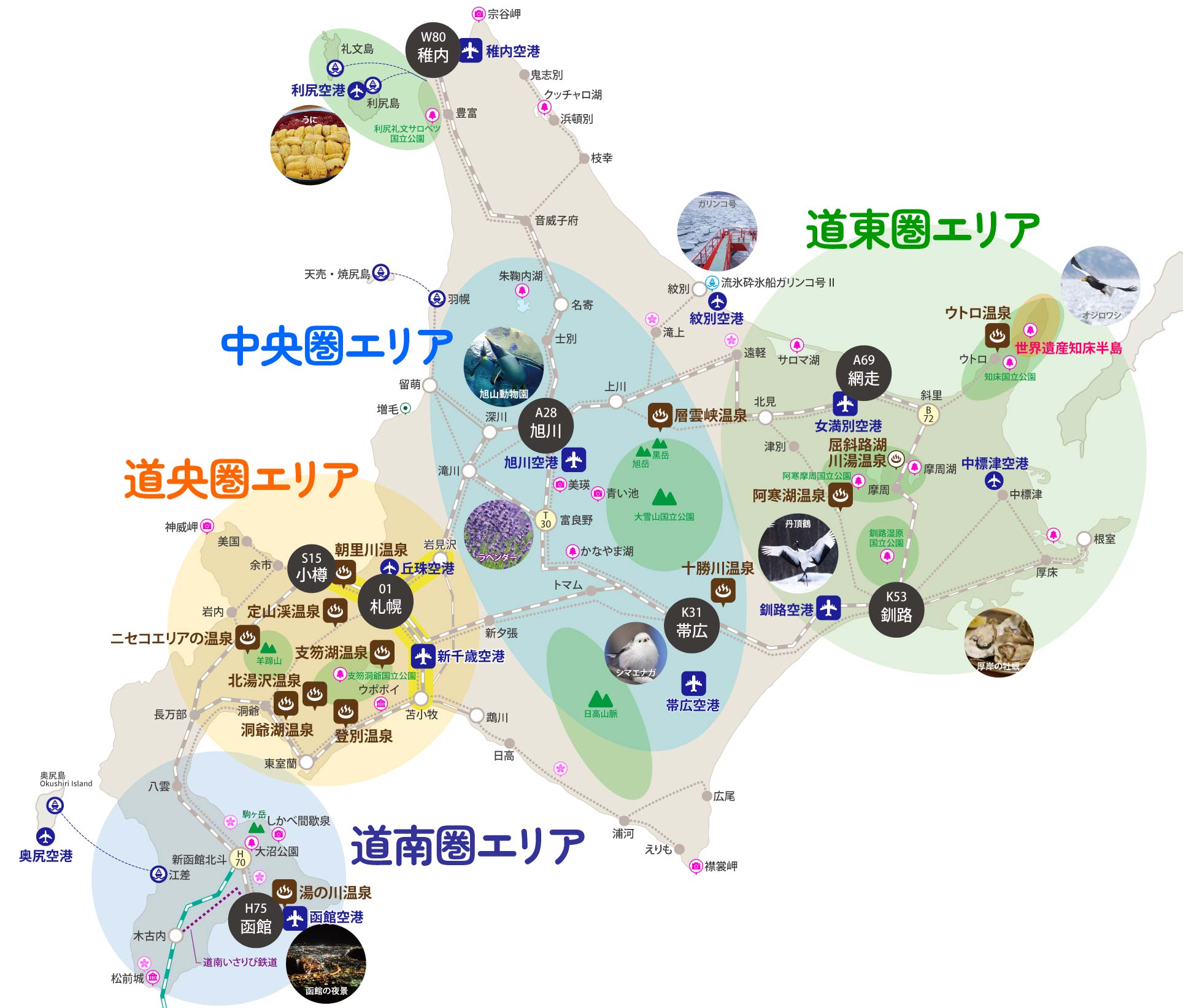 北海道 地域観光の宿