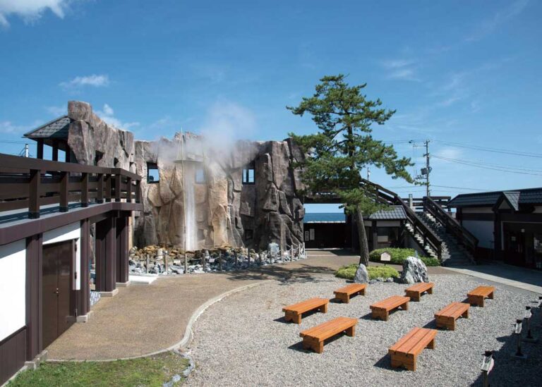 道の駅しかべ間欠泉公園