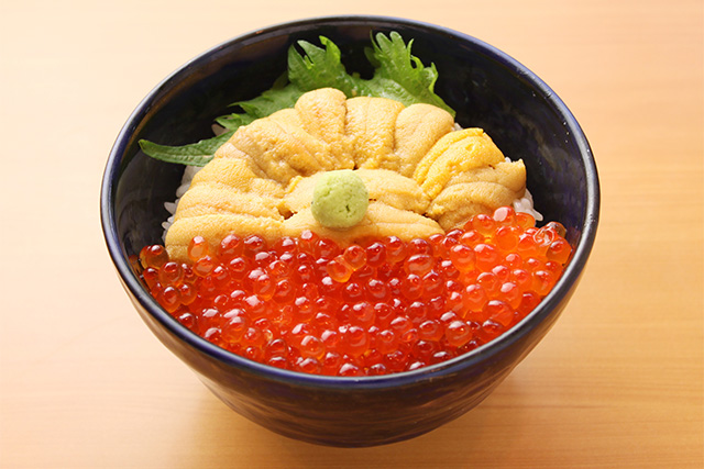 うに／いくら丼