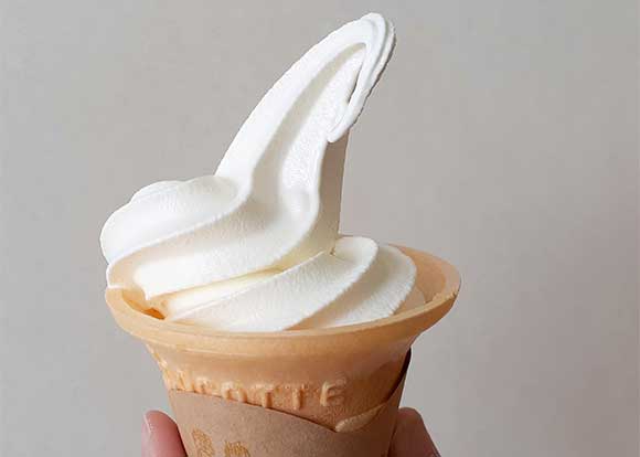 北海道ミルクのソフトクリーム