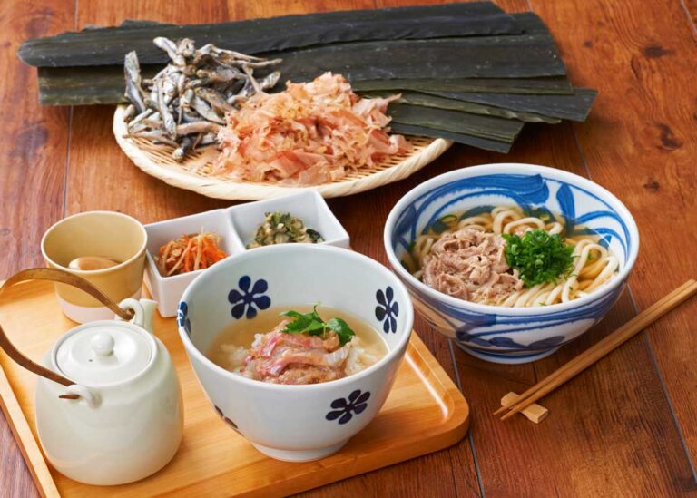 山形だしと湯葉ちりめん