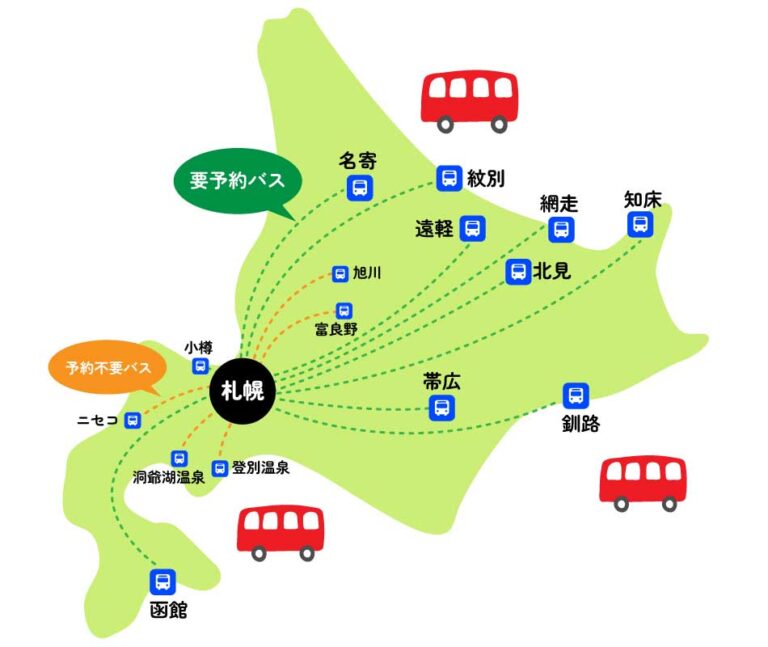 日生グルメバスマップ