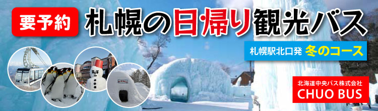 札幌の日帰り観光バス