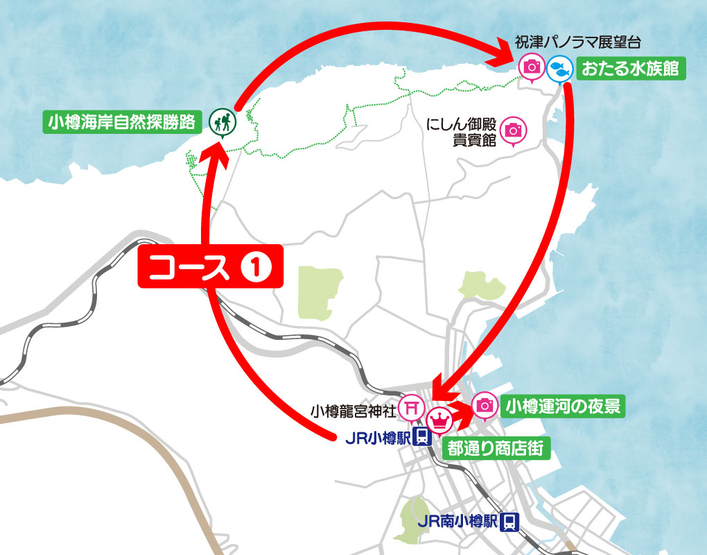 日帰り観光コースB-1